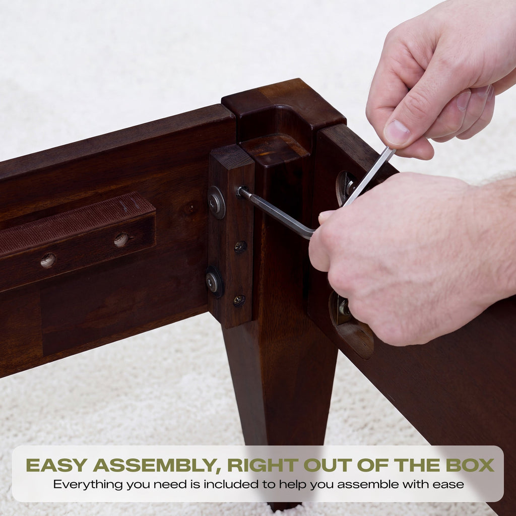 Emery Solid Wood Bed Frame