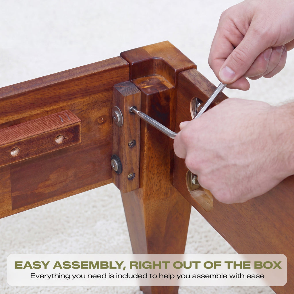 Emery Solid Wood Bed Frame