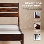 Emery Solid Wood Bed Frame