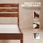 Emery Solid Wood Bed Frame