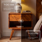 Laden Handcrafted Solid Wood Nightstand
