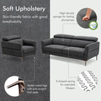 Modern Sofa Set with Adjustable Headrest
